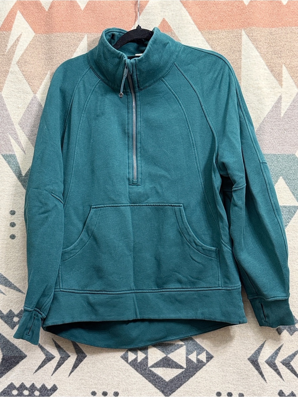 Lululemon pullover quaterzip size M/L